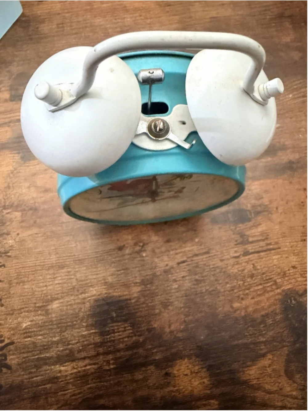 Sunbeam The Little Mermaid Alarm Clock Dual Bell Wind Up Vintage Disney Works!